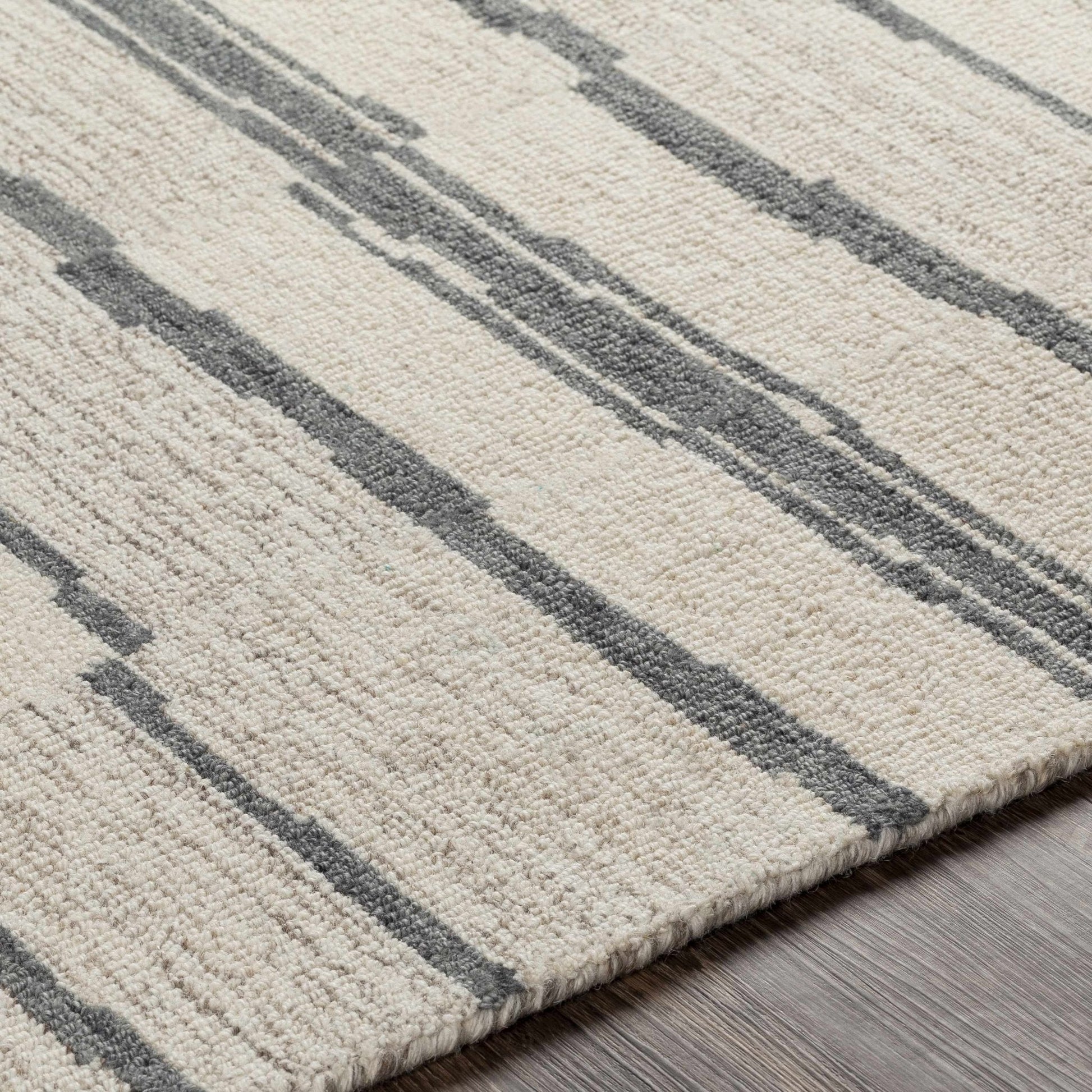 Creswell Broken - Striped Area Rug - Quahog Bay Bedding