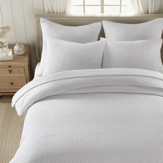 Cross Stitch Comforter Set - Quahog Bay Bedding