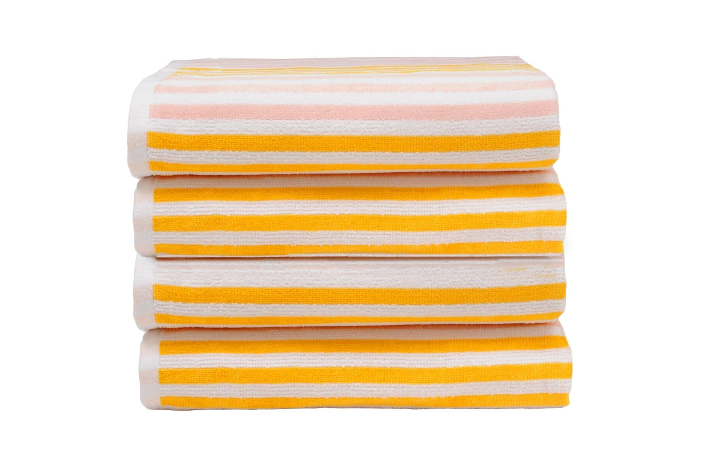 Dan River 2 - 4 Pack Cabana Stripe Beach Towel Set - Quahog Bay Bedding