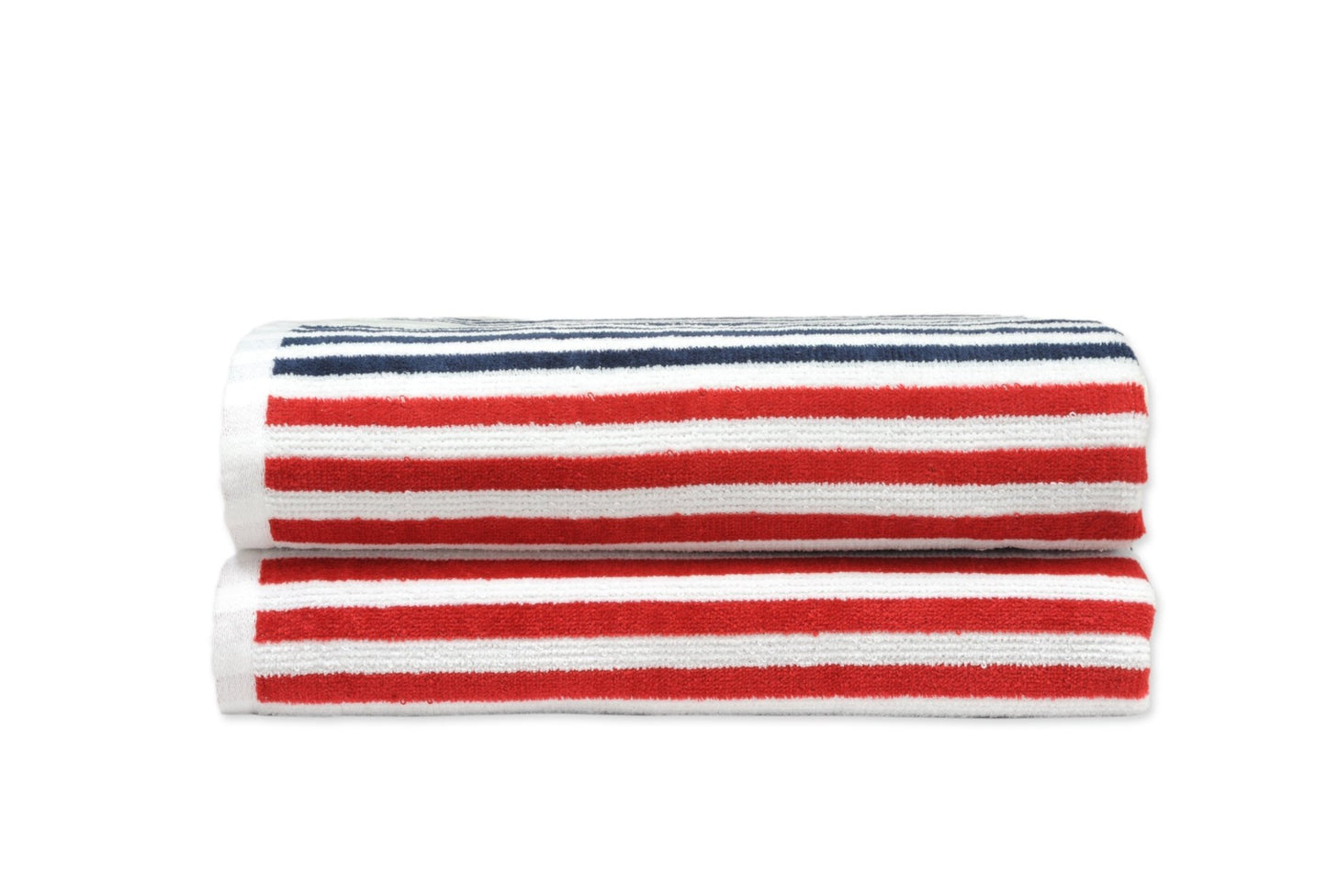 Dan River 2 - 4 Pack Cabana Stripe Beach Towel Set - Quahog Bay Bedding