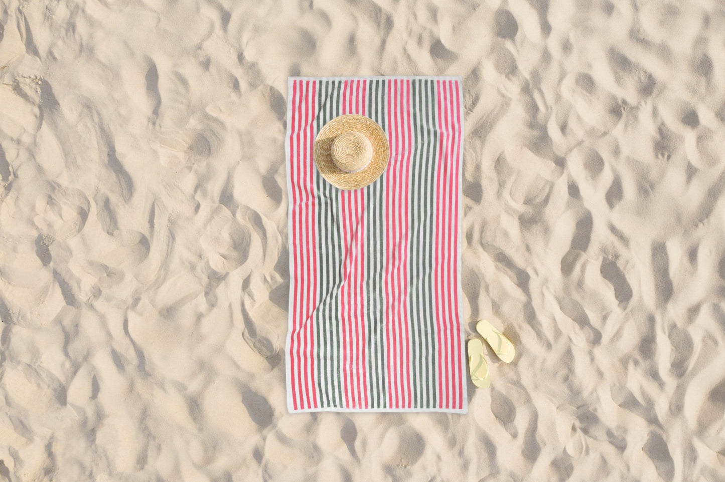Dan River 2 - 4 Pack Cabana Stripe Beach Towel Set - Quahog Bay Bedding