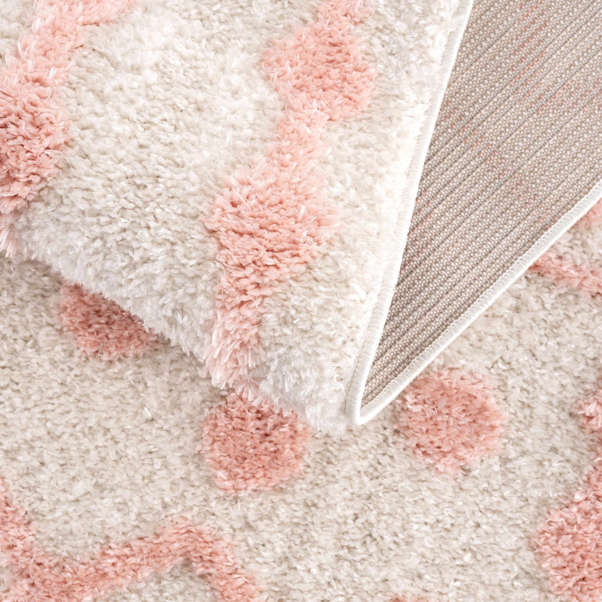 Darva Pink Plush Area Carpet - Quahog Bay Bedding