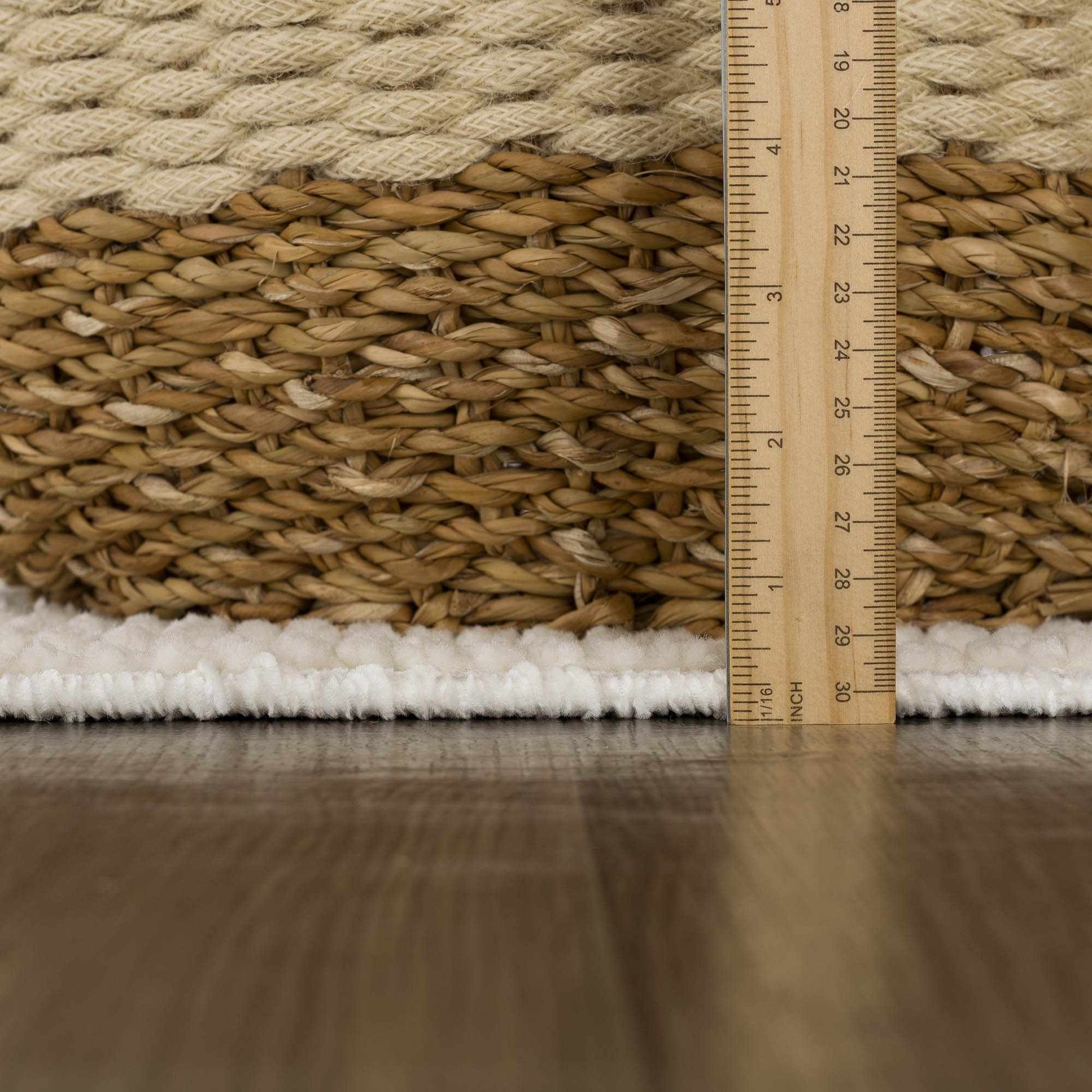 Drago White Washable Area Rug - Quahog Bay Bedding