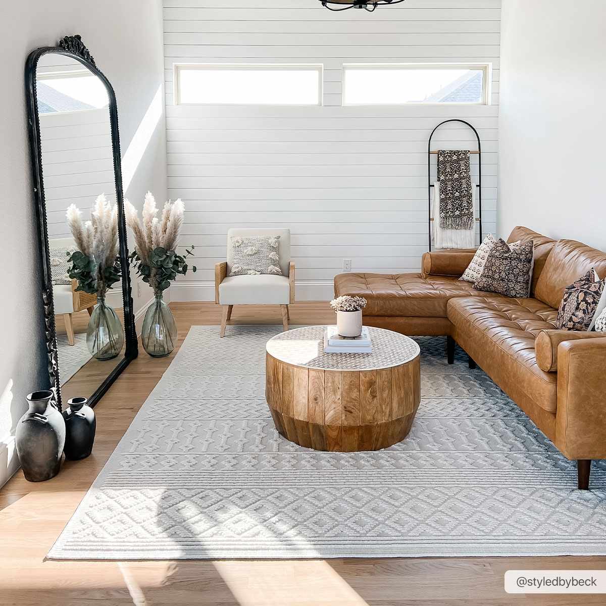 Drago White Washable Area Rug - Quahog Bay Bedding