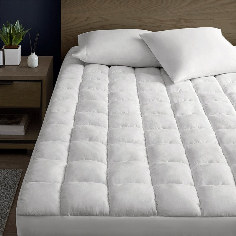 Dream Puff Overfilled Down Alternative Mattress Pad - Quahog Bay Bedding