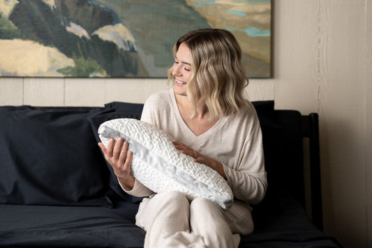 Easy Breather Jr. Pillow - Organic Sateen Junior Sized Pillow - Quahog Bay Bedding