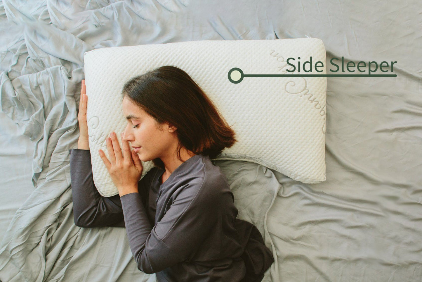 Easy Breather Natural Latex Pillow - Quahog Bay Bedding