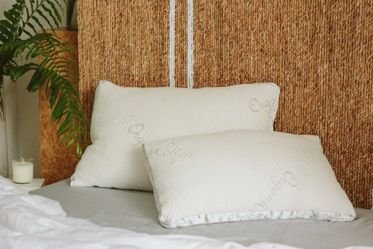 Easy Breather Natural Latex Pillow - Quahog Bay Bedding