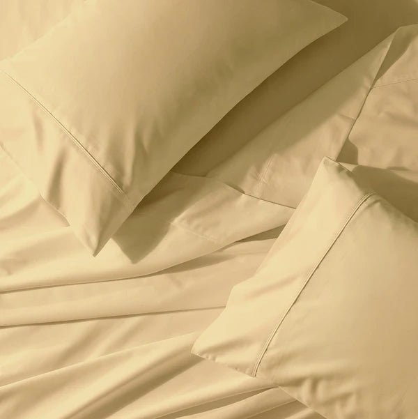 Egyptian Linens Percale Woven Split King Sheets 5PC - Quahog Bay Bedding