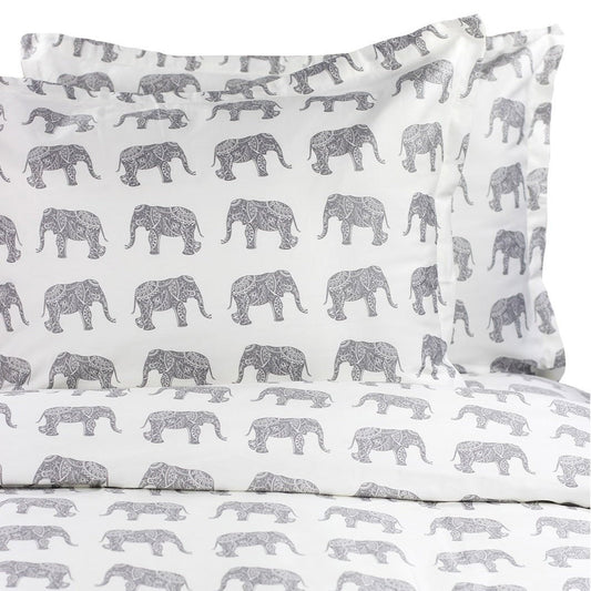 Elephants Duvet Set - Quahog Bay Bedding
