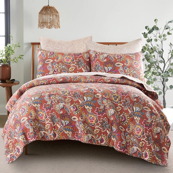 Elizabeth Quilt Set - Fall Bedding Sets - Quahog Bay Bedding