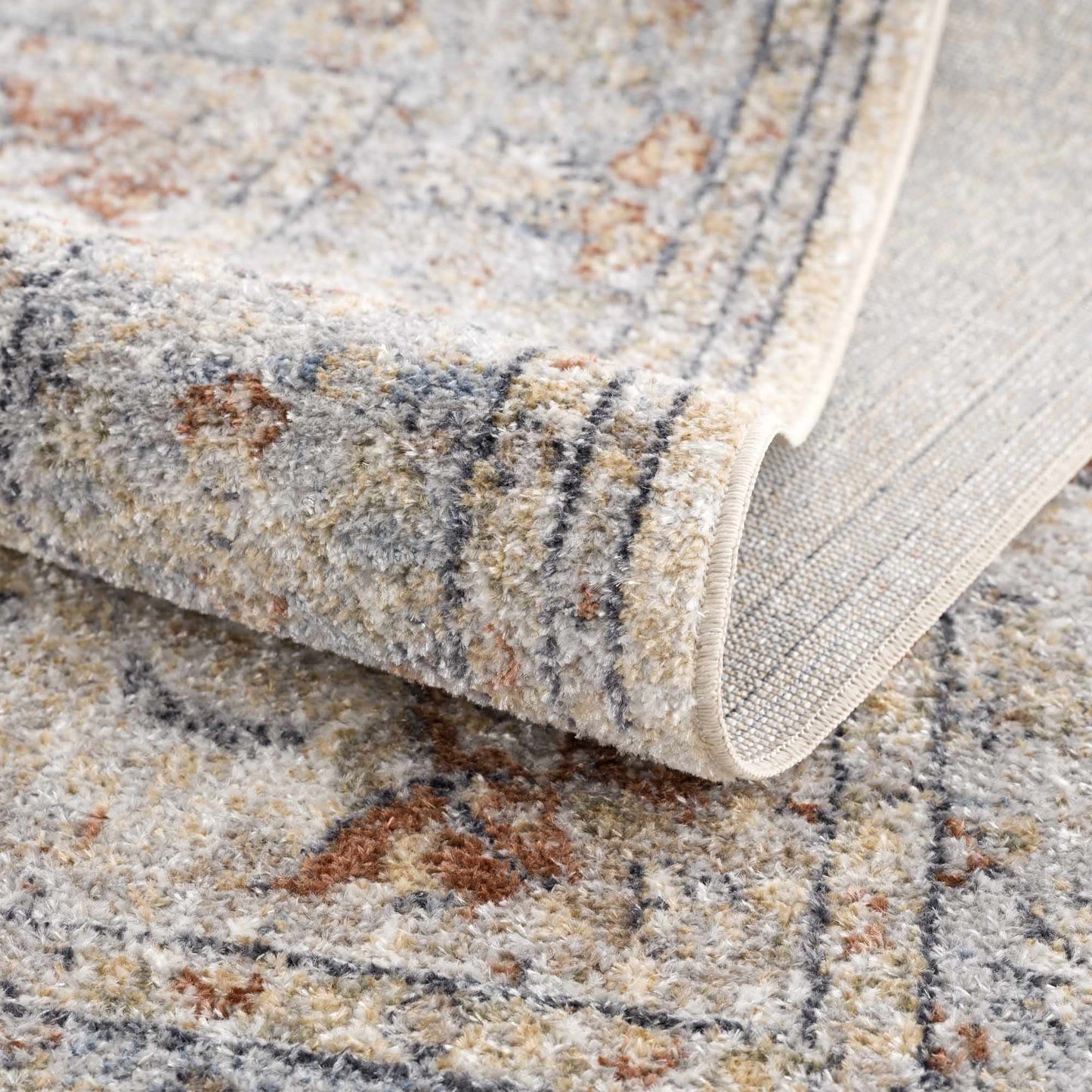 Emke Flat Pile Washable Rug - Quahog Bay Bedding