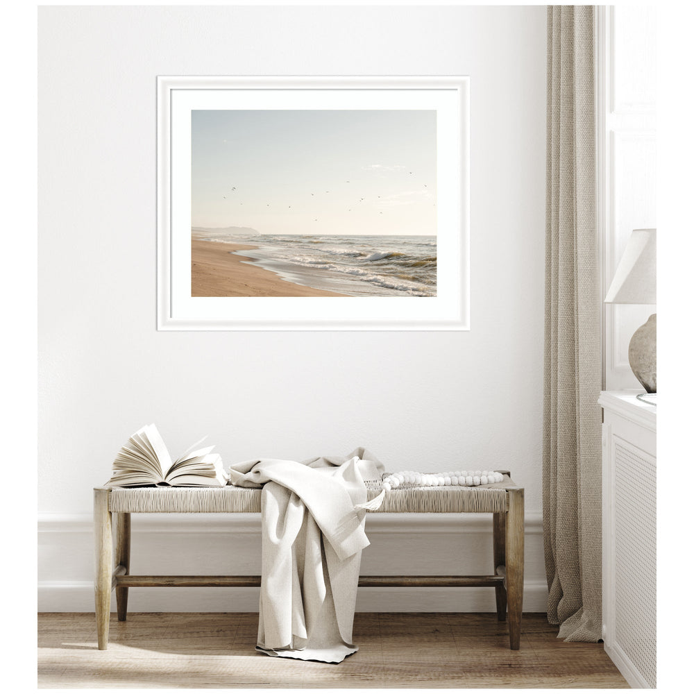 Framed Art Coastal Flight by Crystal Lynn Collins