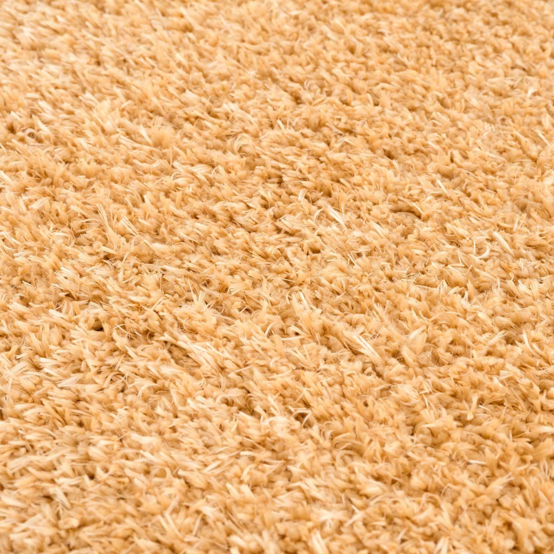 Faina Gold Yellow Washable Shag Rug - Quahog Bay Bedding