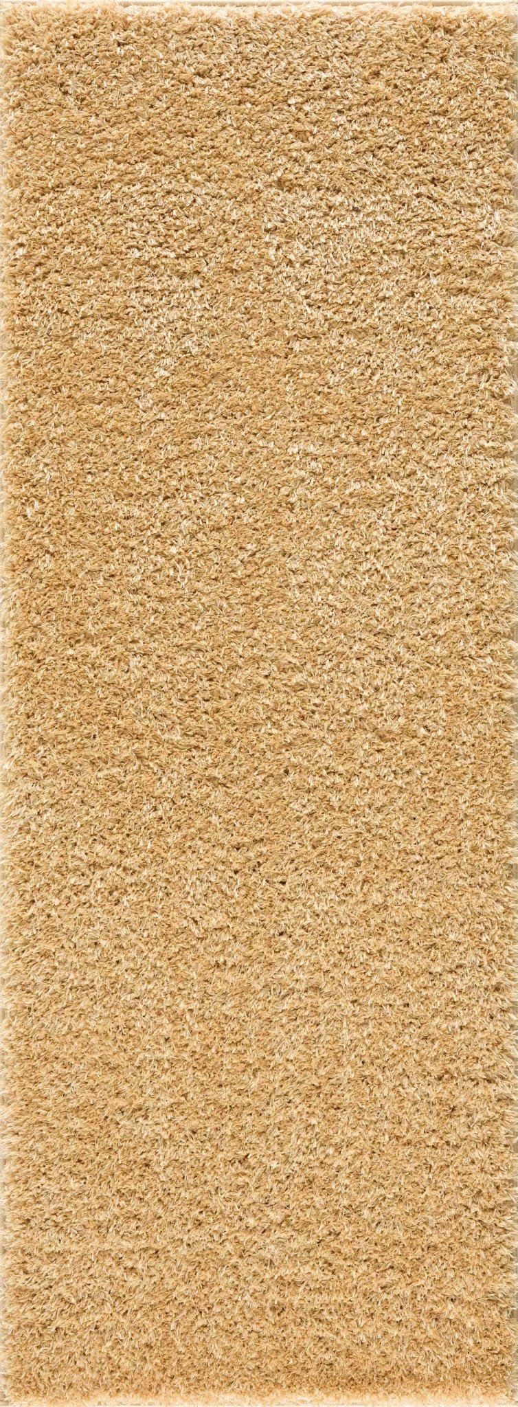 Faina Gold Yellow Washable Shag Rug - Quahog Bay Bedding