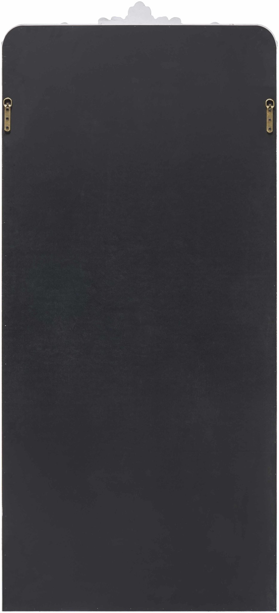 Filettole Silver Gray Frame Wall Mirror - Quahog Bay Bedding