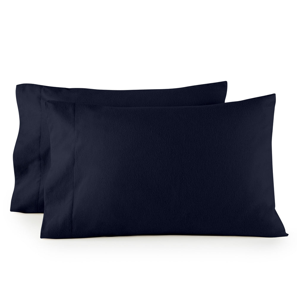 Flannel Pillowcase Set - 100% Organic Cotton - Quahog Bay Bedding