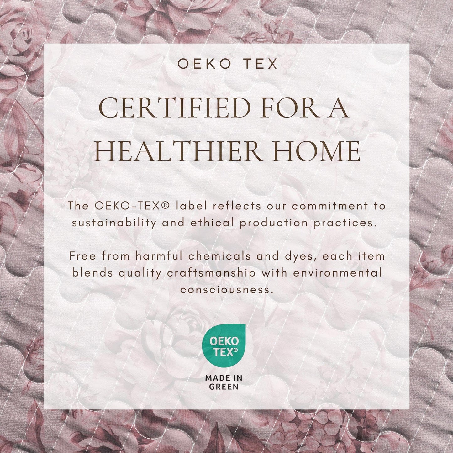 Floral Printed Cotton Quilt Set - Corin Collection - Quahog Bay Bedding