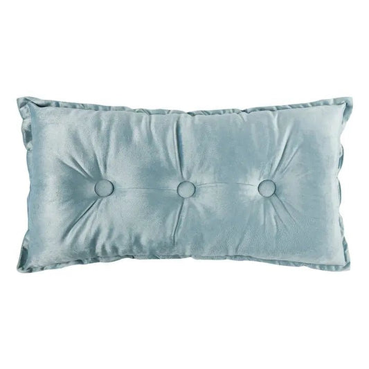 Florina Blue Velvet Pillow - Quahog Bay Bedding
