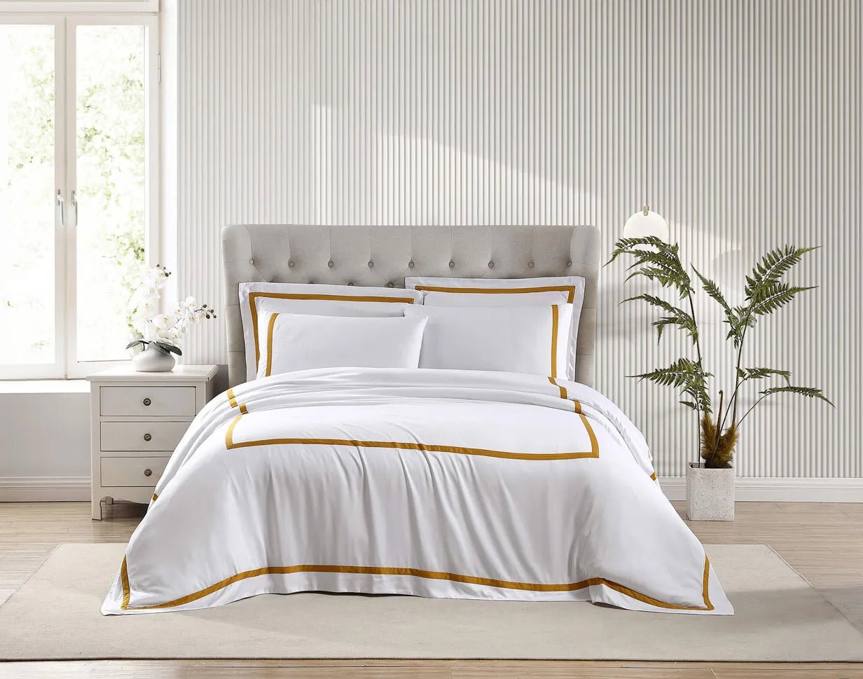 Frame Premium Bamboo Duvet Cover - Quahog Bay Bedding