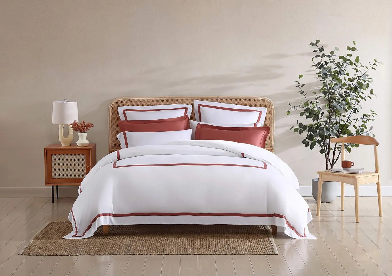 Frame Premium Bamboo Duvet Cover - Quahog Bay Bedding