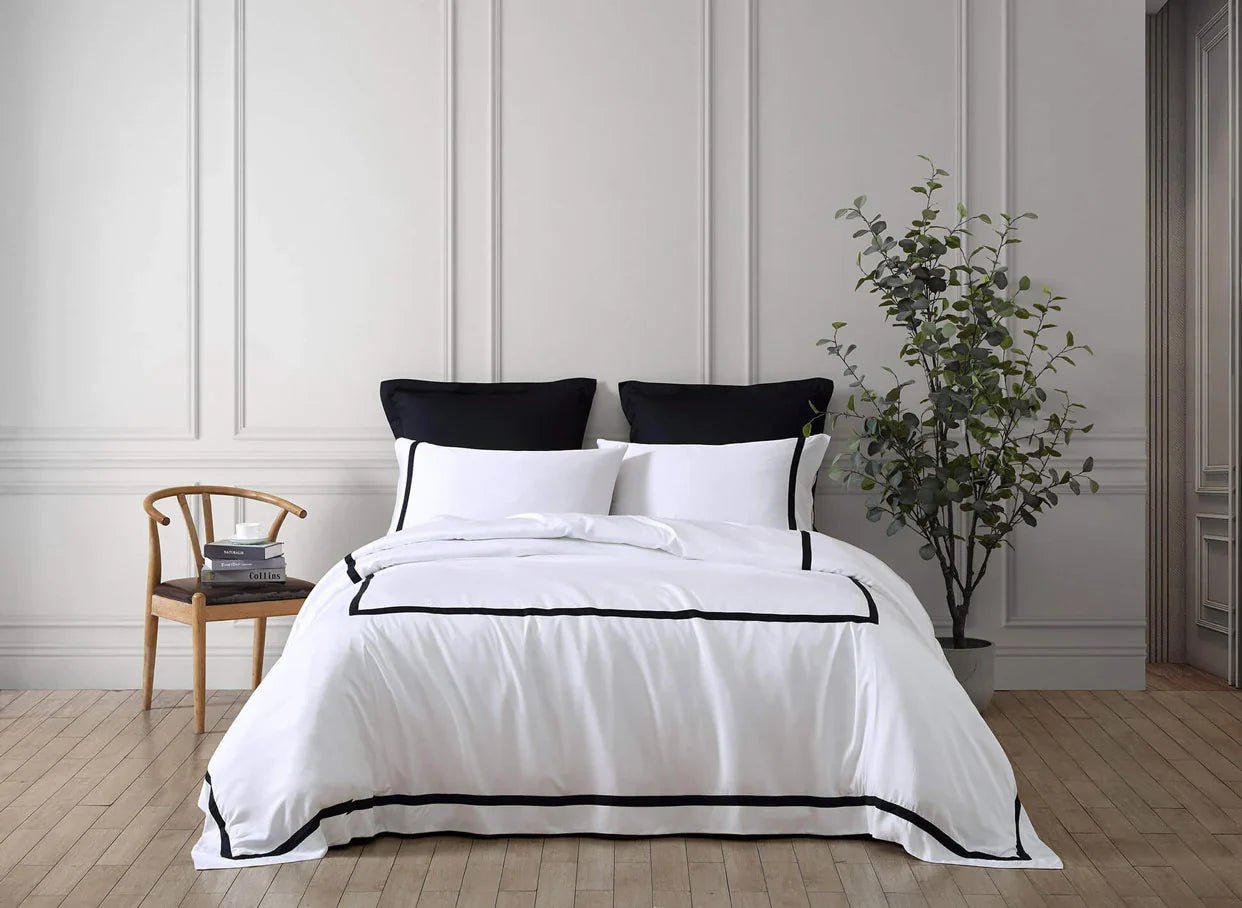Frame Premium Bamboo Duvet Cover - Quahog Bay Bedding