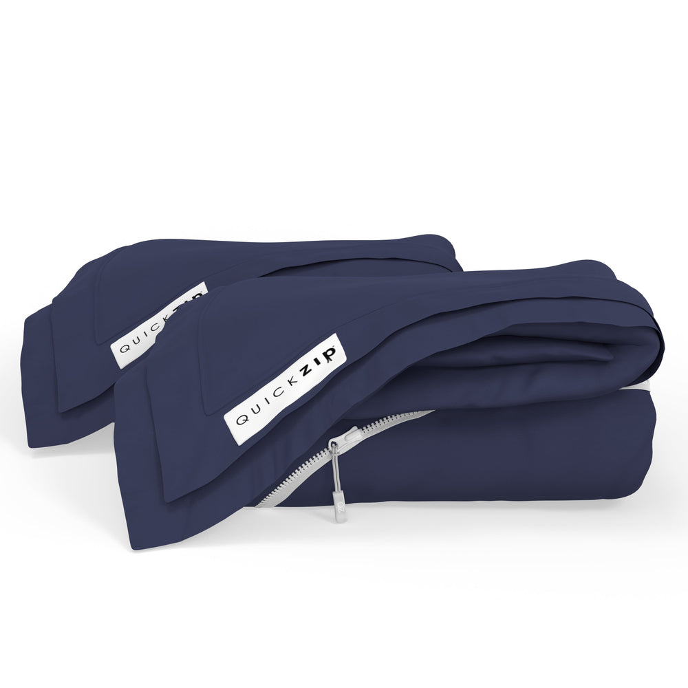 QuickZip Fitted Sheets - Percale