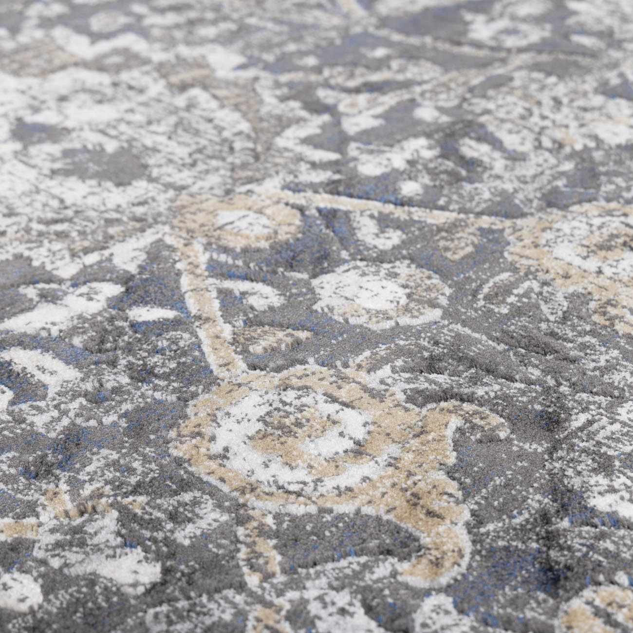 Georgiana Charcoal Area Rug - Quahog Bay Bedding