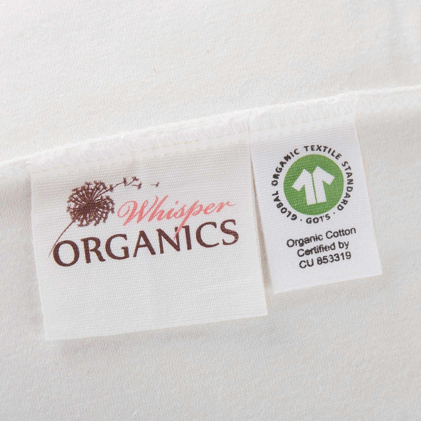 Organic Waterproof Pique Knit Mattress Cover - 100% Organic Cotton