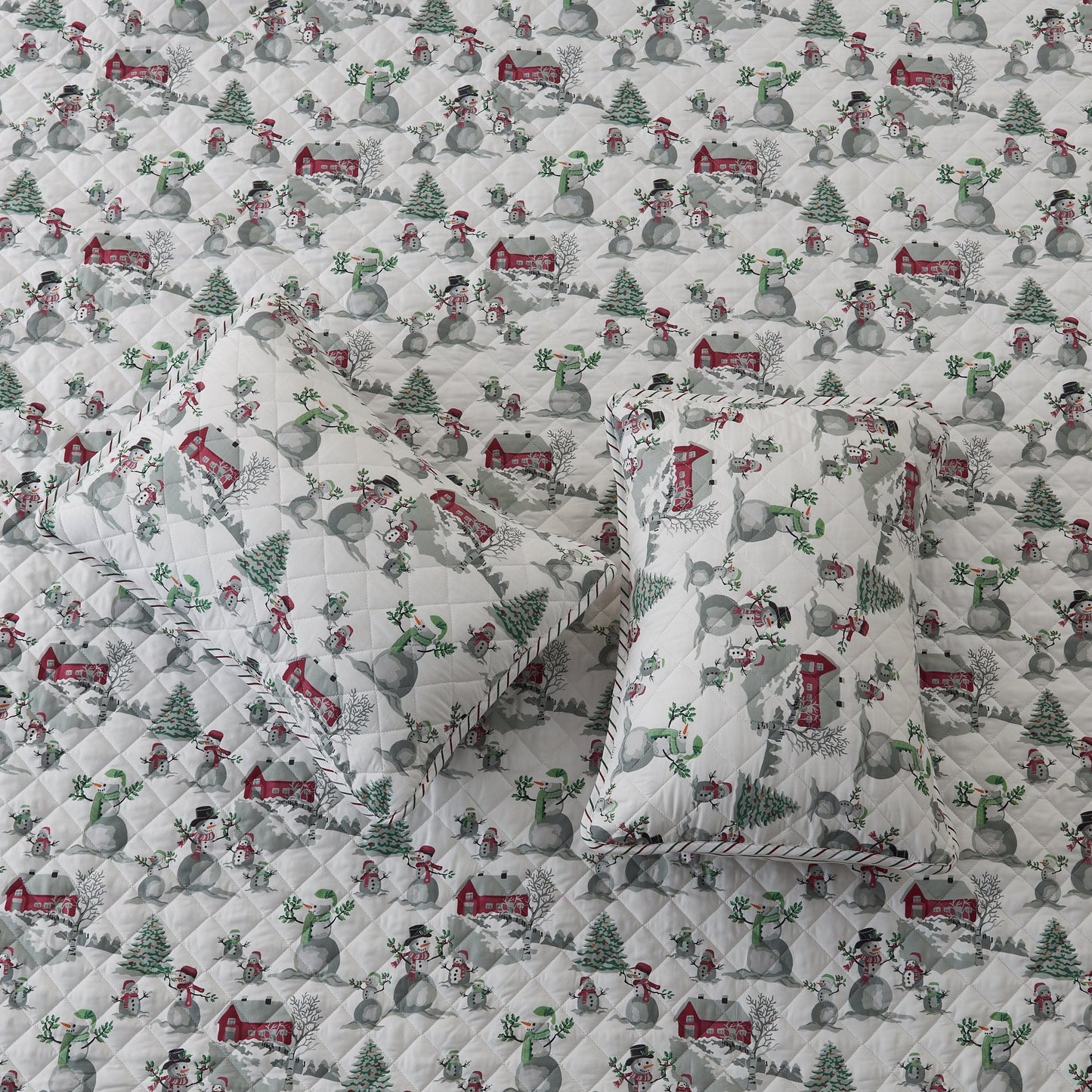Christmas Printed Quilt - Christmas Themed Bedding