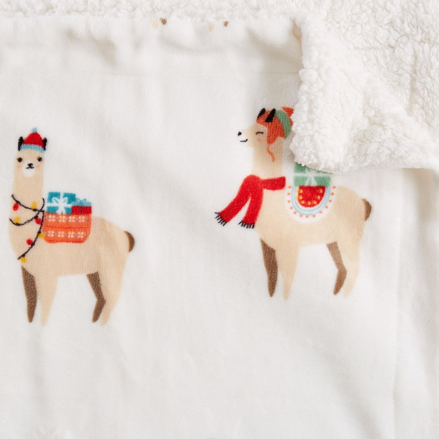 Christmas Sherpa Throw Blankets - Christmas Themed Quilts