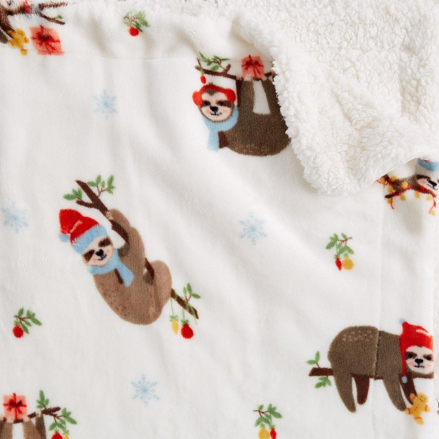 Christmas Sherpa Throw Blankets - Christmas Themed Quilts