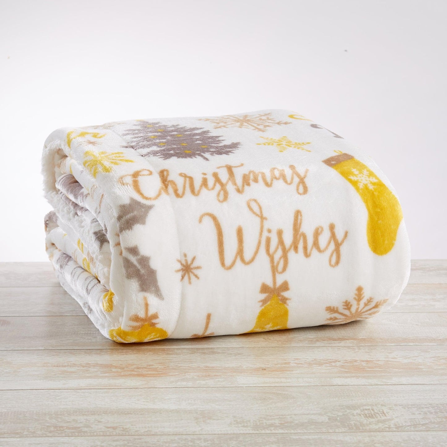Christmas Sherpa Throw Blankets - Christmas Themed Quilts