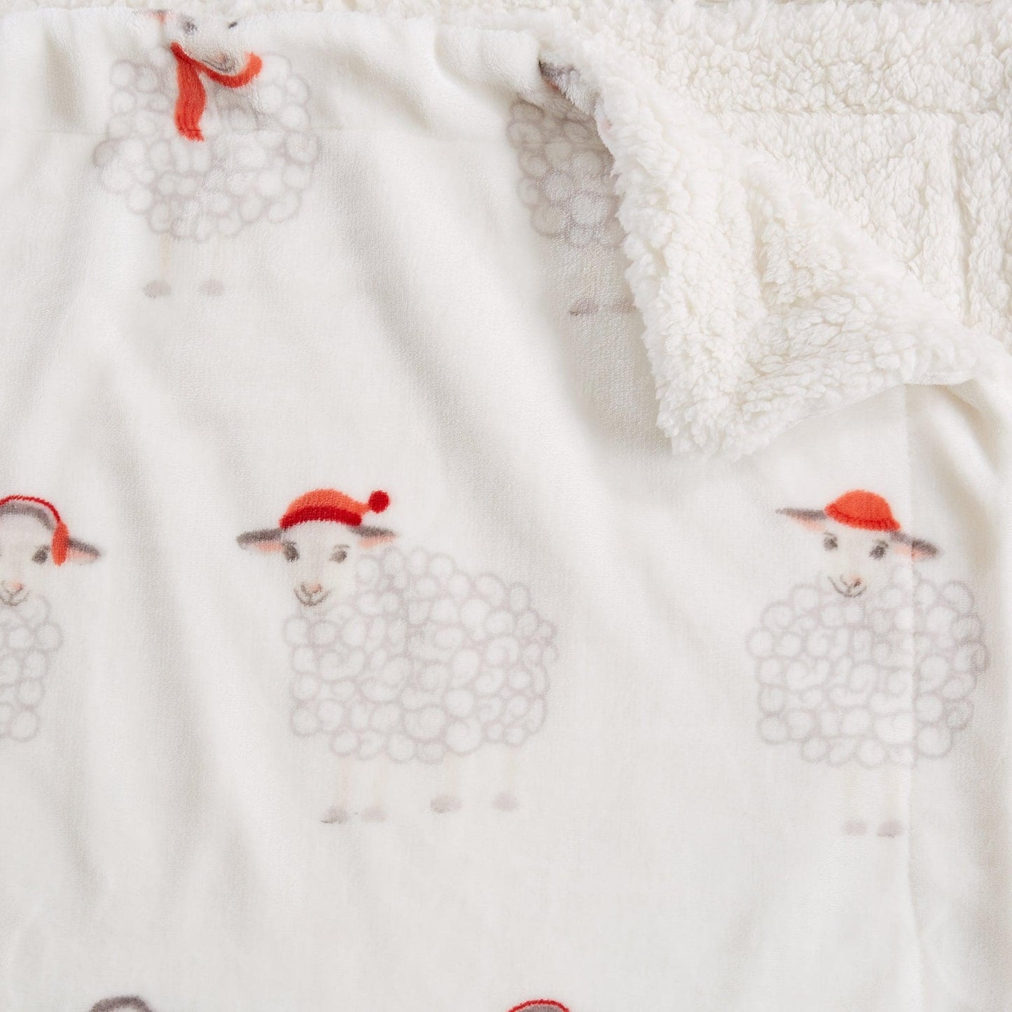 Christmas Sherpa Throw Blankets - Christmas Themed Quilts