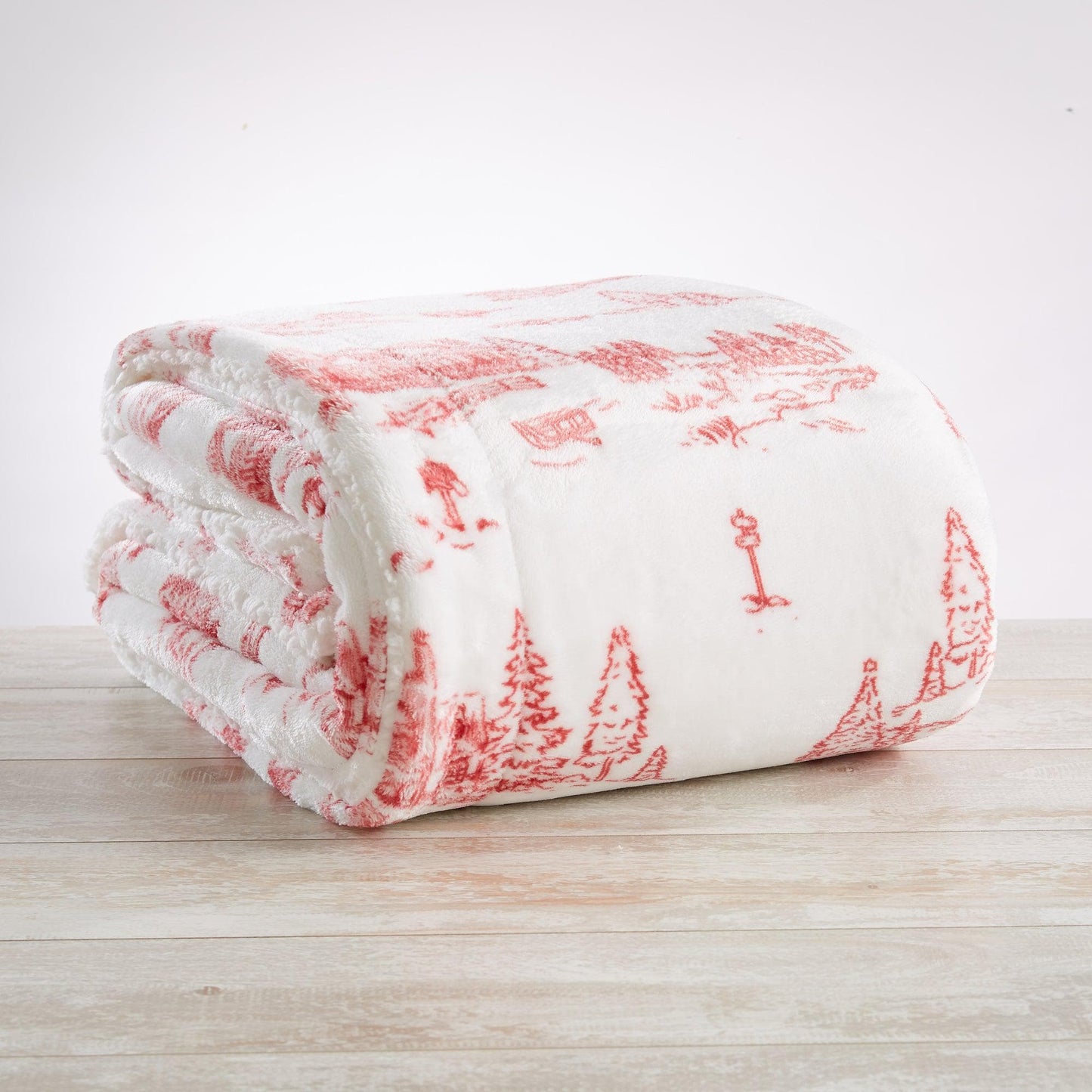 Christmas Sherpa Throw Blankets - Christmas Themed Quilts