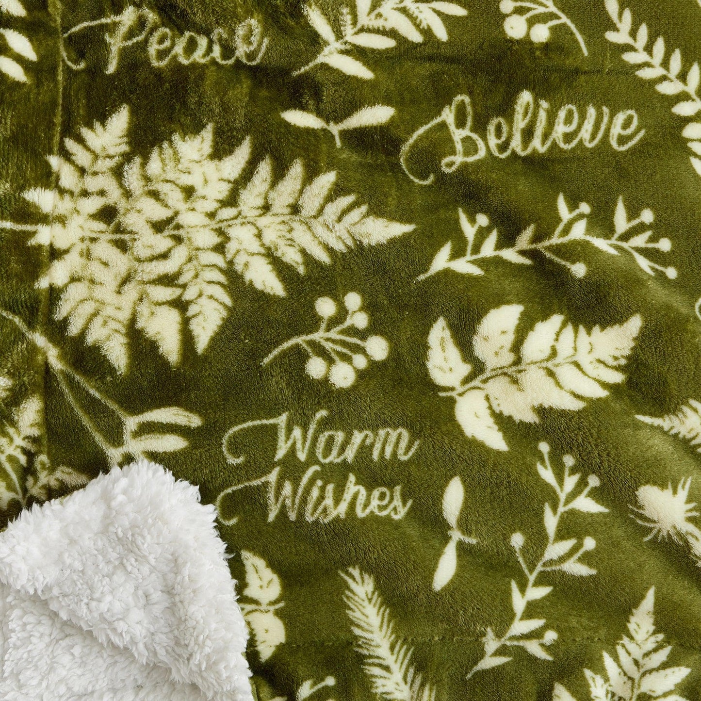 Christmas Sherpa Throw Blankets - Christmas Themed Quilts