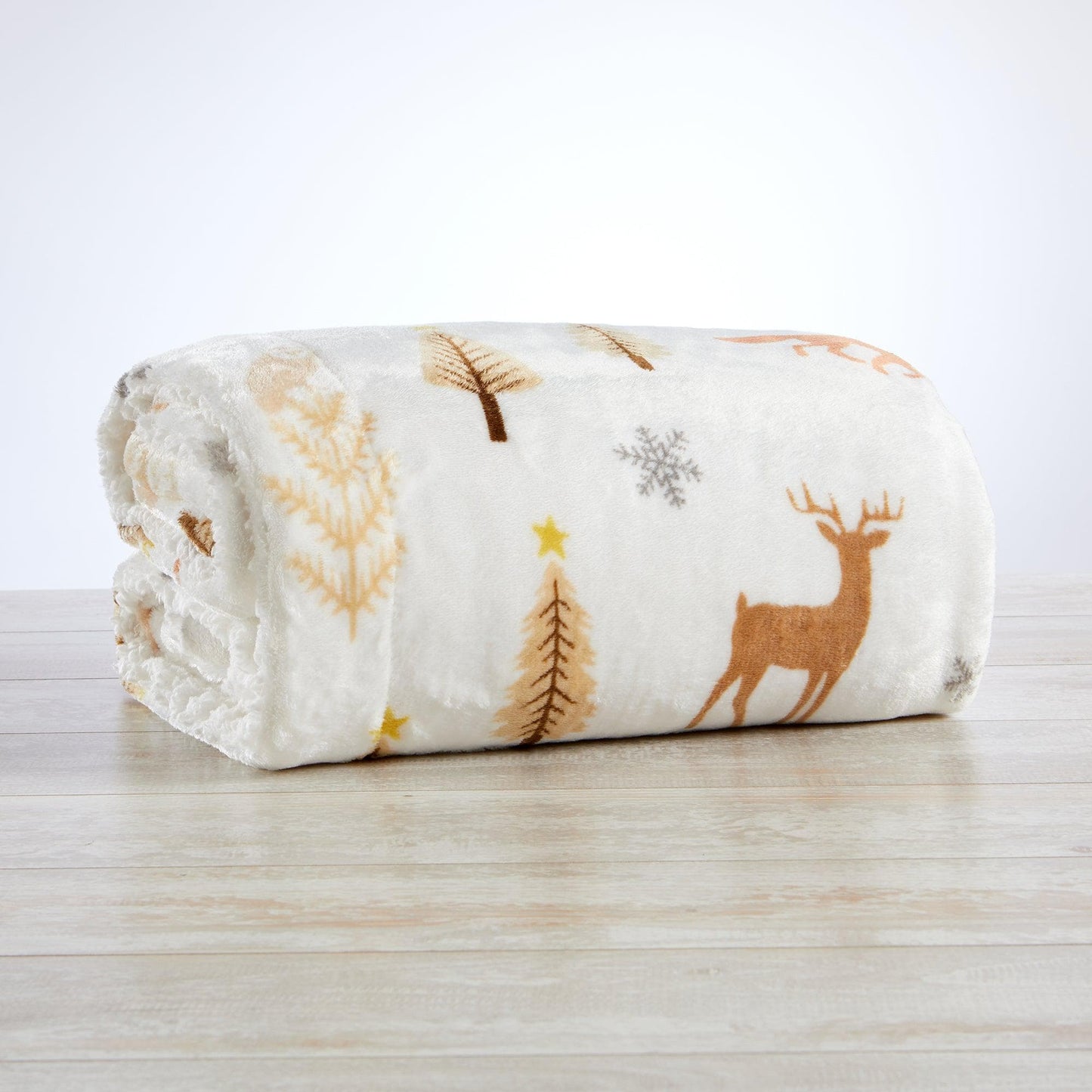 Christmas Sherpa Throw Blankets - Christmas Themed Quilts