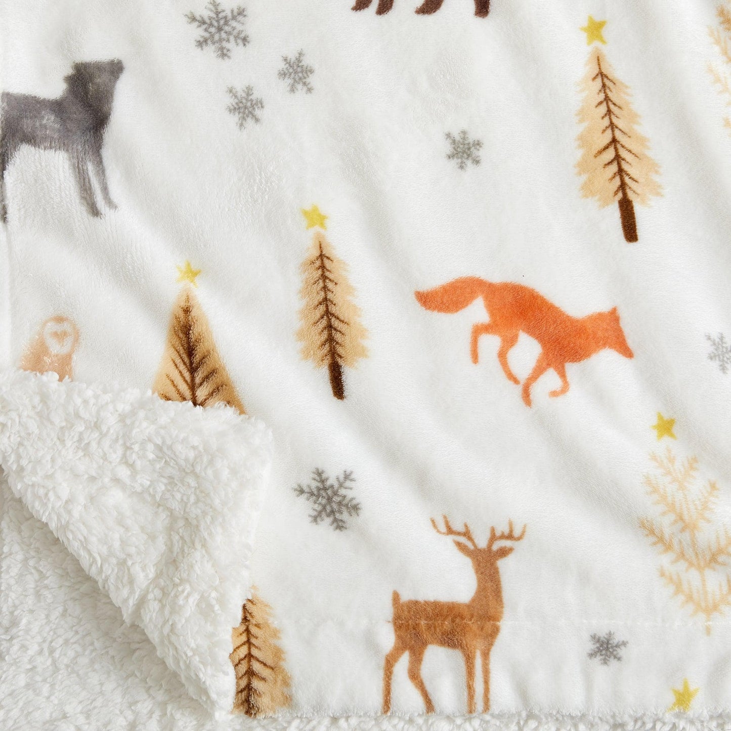 Christmas Sherpa Throw Blankets - Christmas Themed Quilts