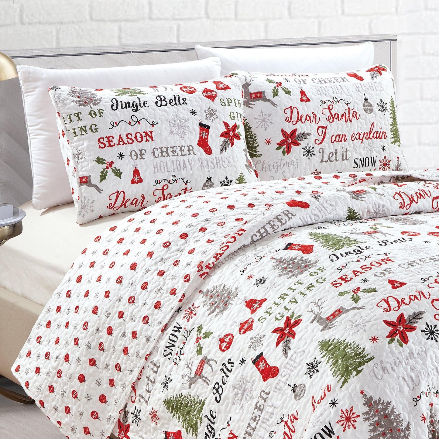 Christmas Quilt Set - Get Ready For The Holidays! Christmas Quilts
