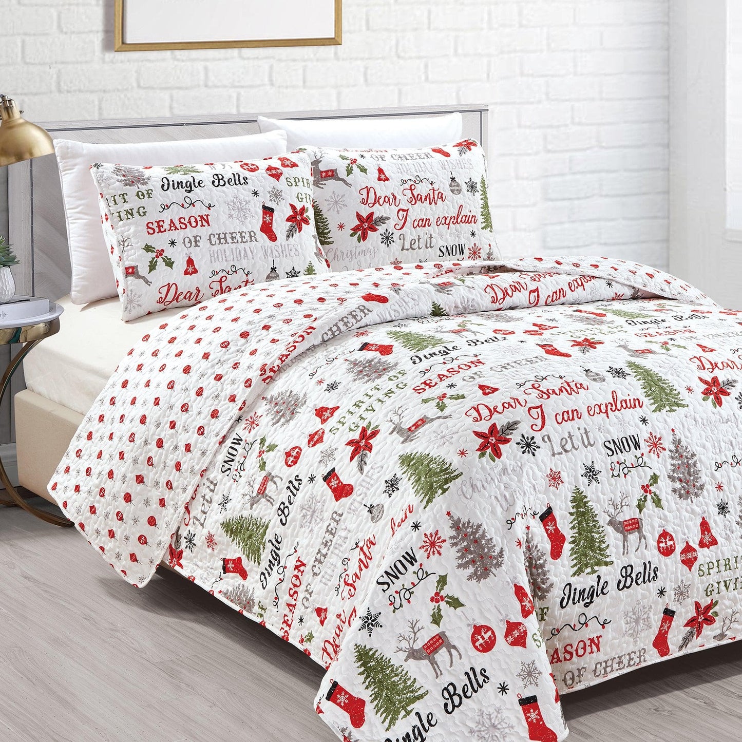 Christmas Quilt Set - Get Ready For The Holidays! Christmas Quilts
