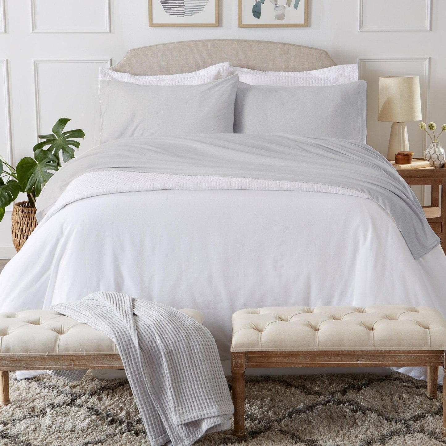 Flannel Jersey Sheets - Soft & Cozy Flannel Sheets