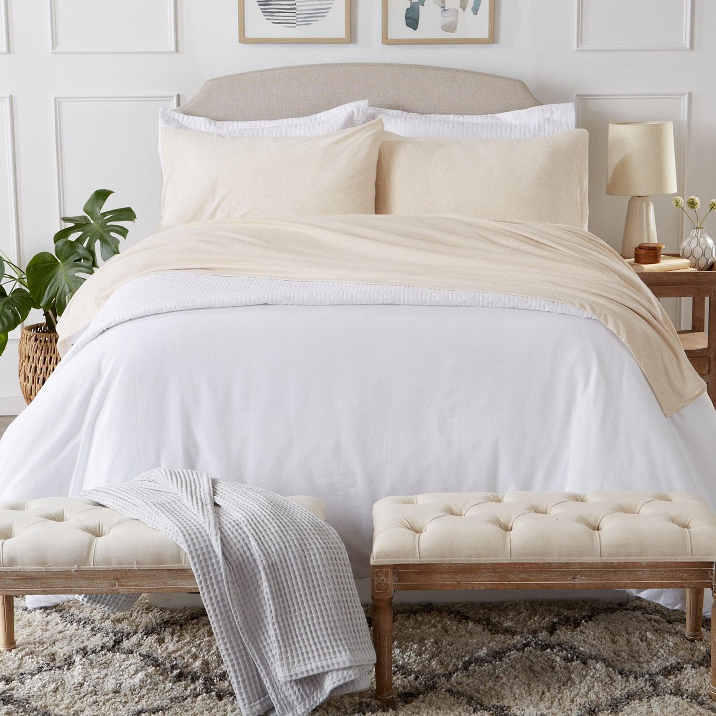 Flannel Jersey Sheets - Soft & Cozy Flannel Sheets