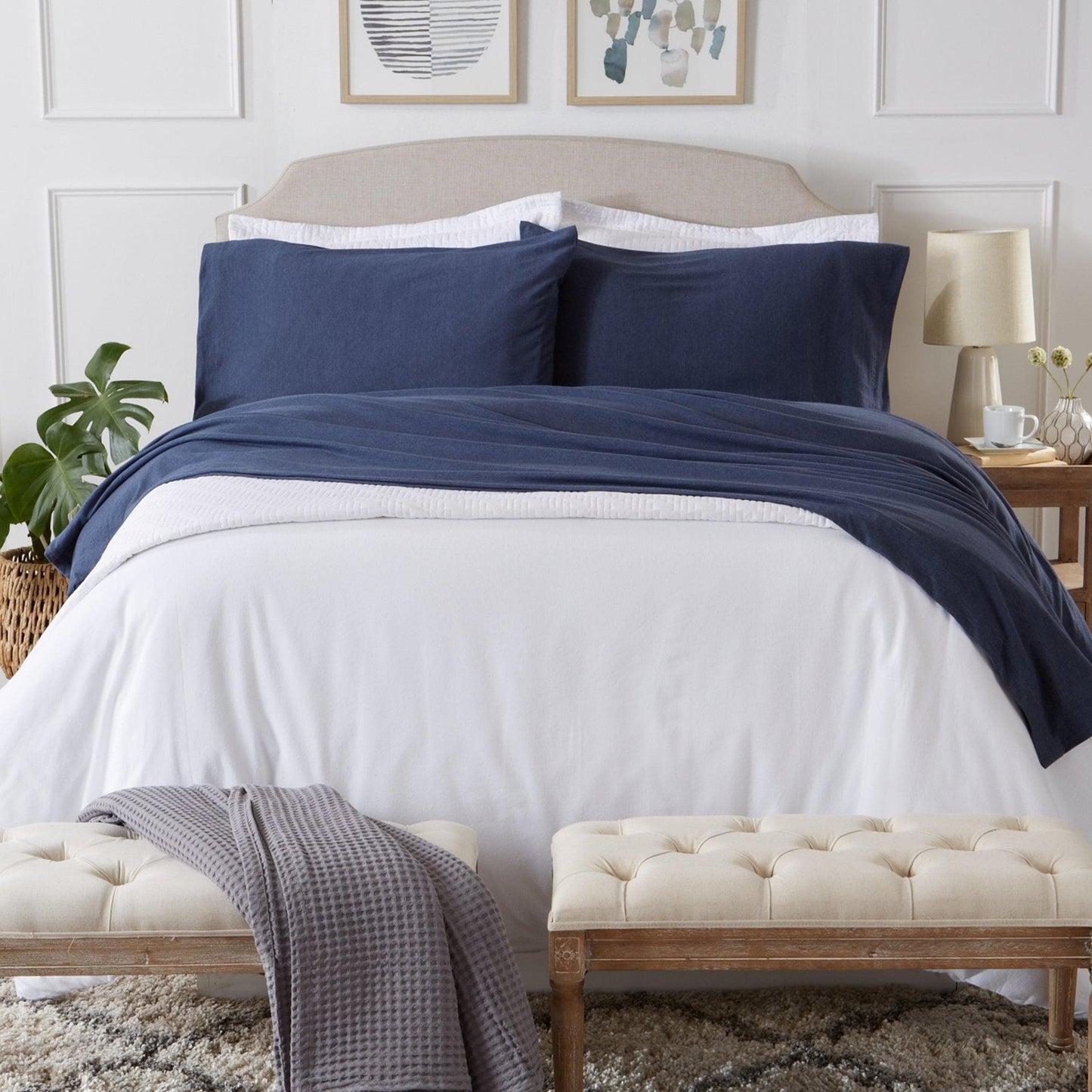 Flannel Jersey Sheets - Soft & Cozy Flannel Sheets