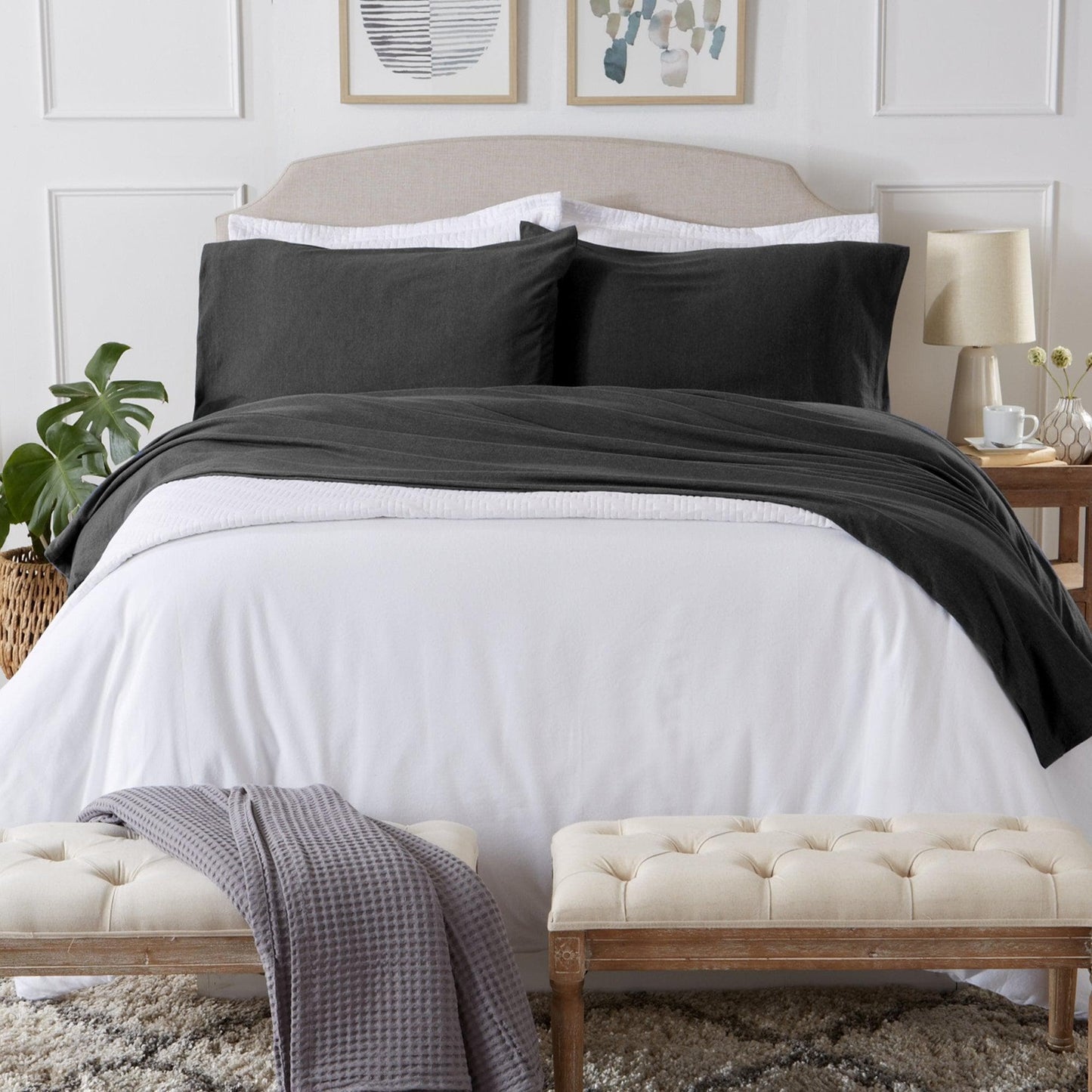 Flannel Jersey Sheets - Soft & Cozy Flannel Sheets
