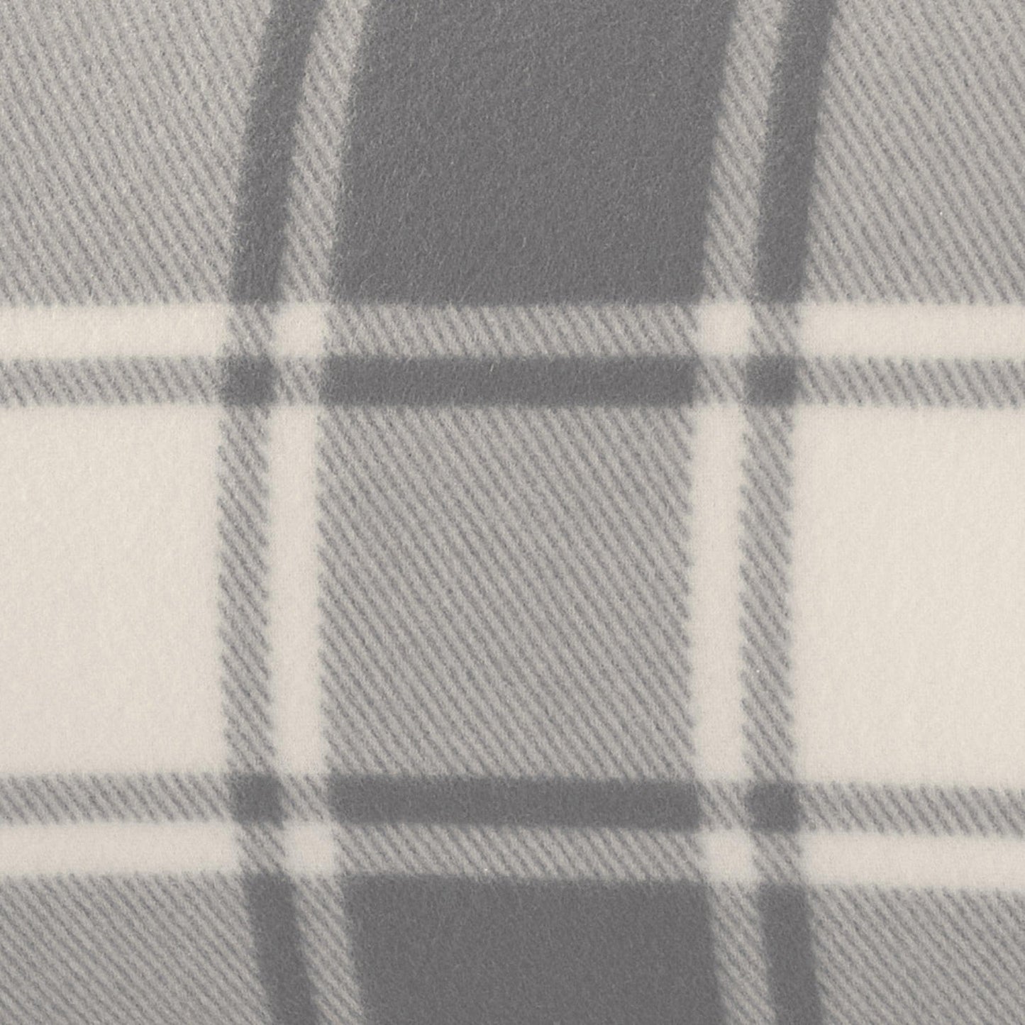 Plaid Fleece Sheet Sets - Navy Blue, Grey, Red & Black