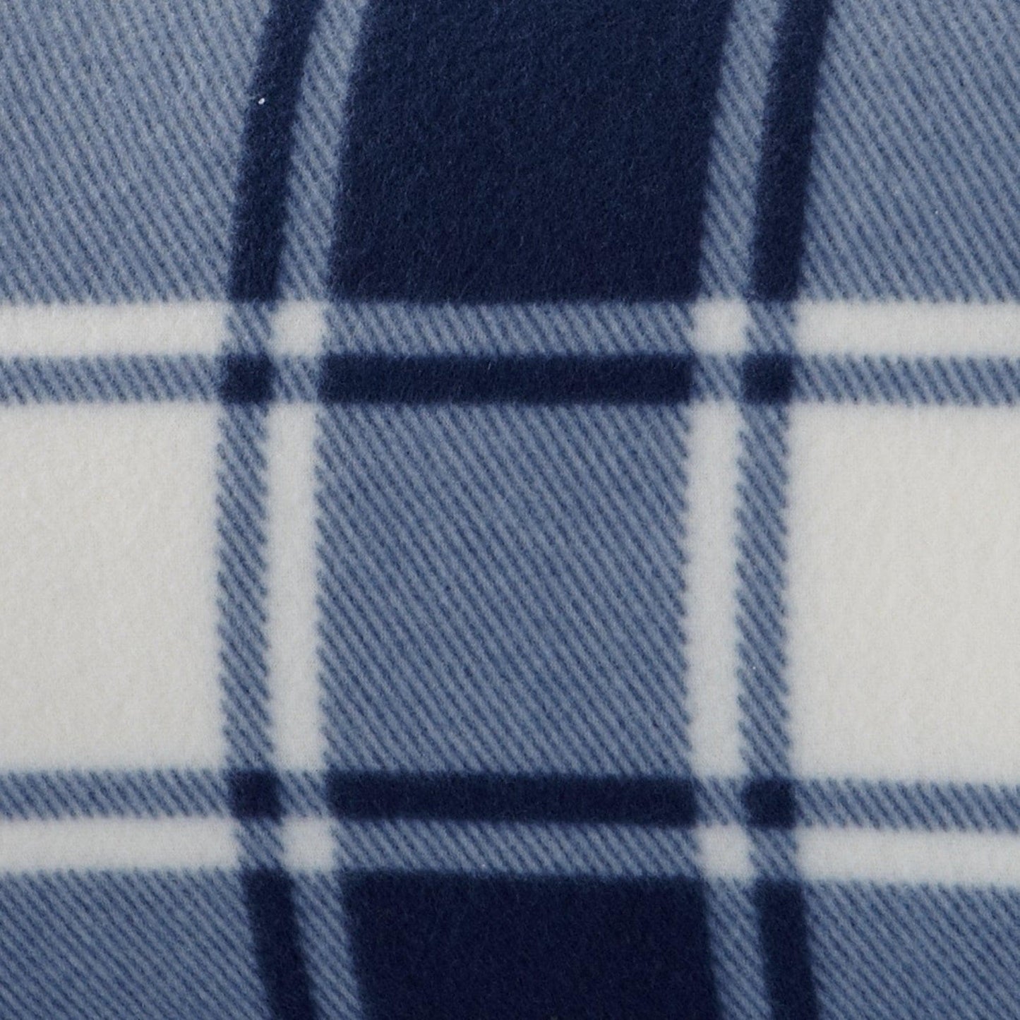 Plaid Fleece Sheet Sets - Navy Blue, Grey, Red & Black