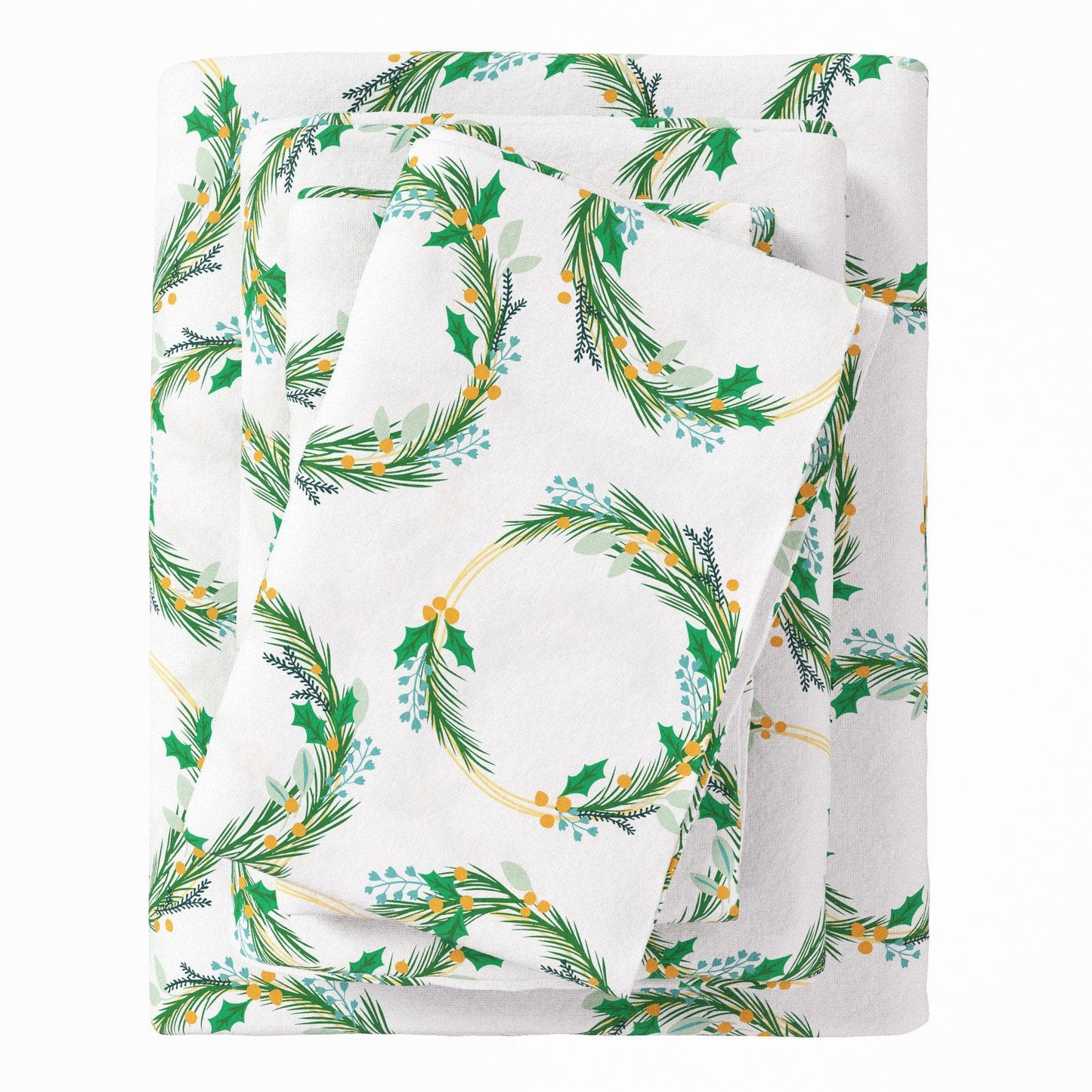 4-Piece Turkish Cotton Flannel Sheet - Fall & Christmas Sheets