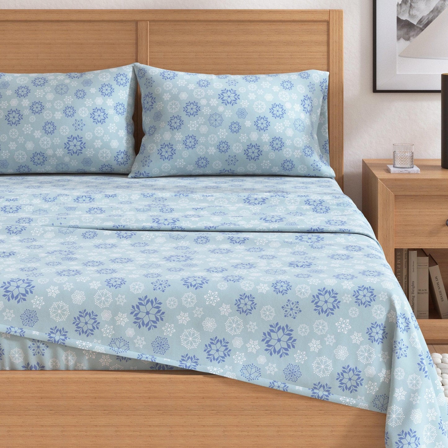 4-Piece Turkish Cotton Flannel Sheet - Fall & Christmas Sheets