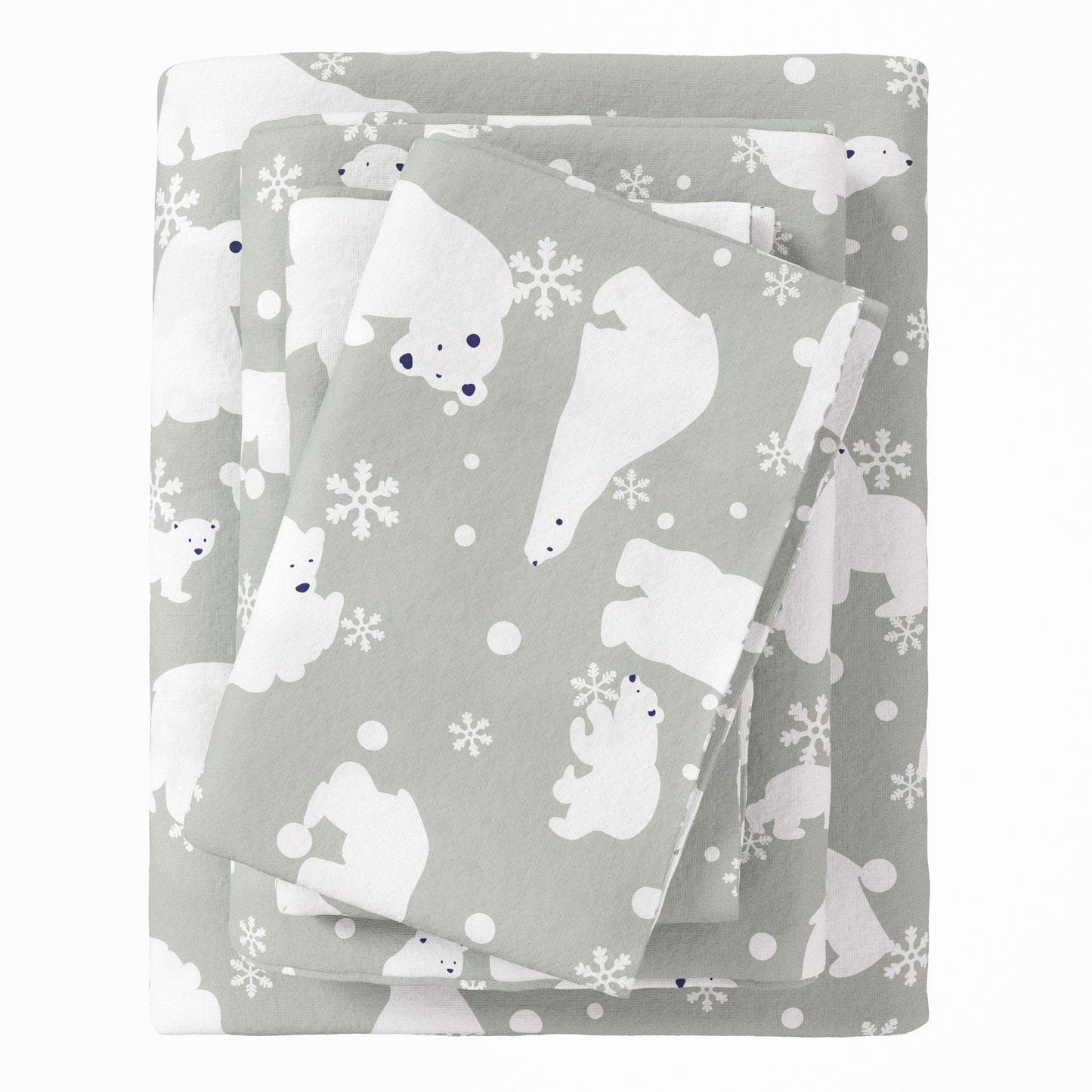 4-Piece Turkish Cotton Flannel Sheet - Fall & Christmas Sheets