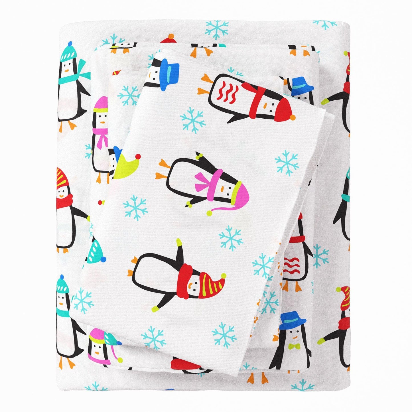 4-Piece Turkish Cotton Flannel Sheet - Fall & Christmas Sheets